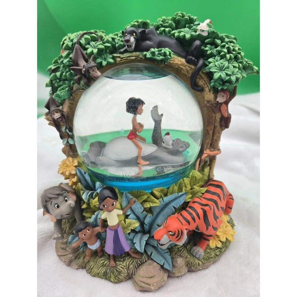 Disney-‎ Jungle Book Musical Snow Globe Bear Necessities Mogli Balloo